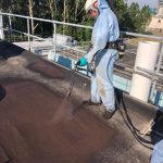 Liquid rubber dak renovatie