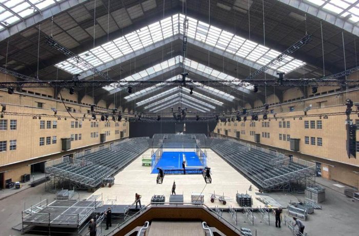 World padel Tour Amsterdam, De centrale markthal